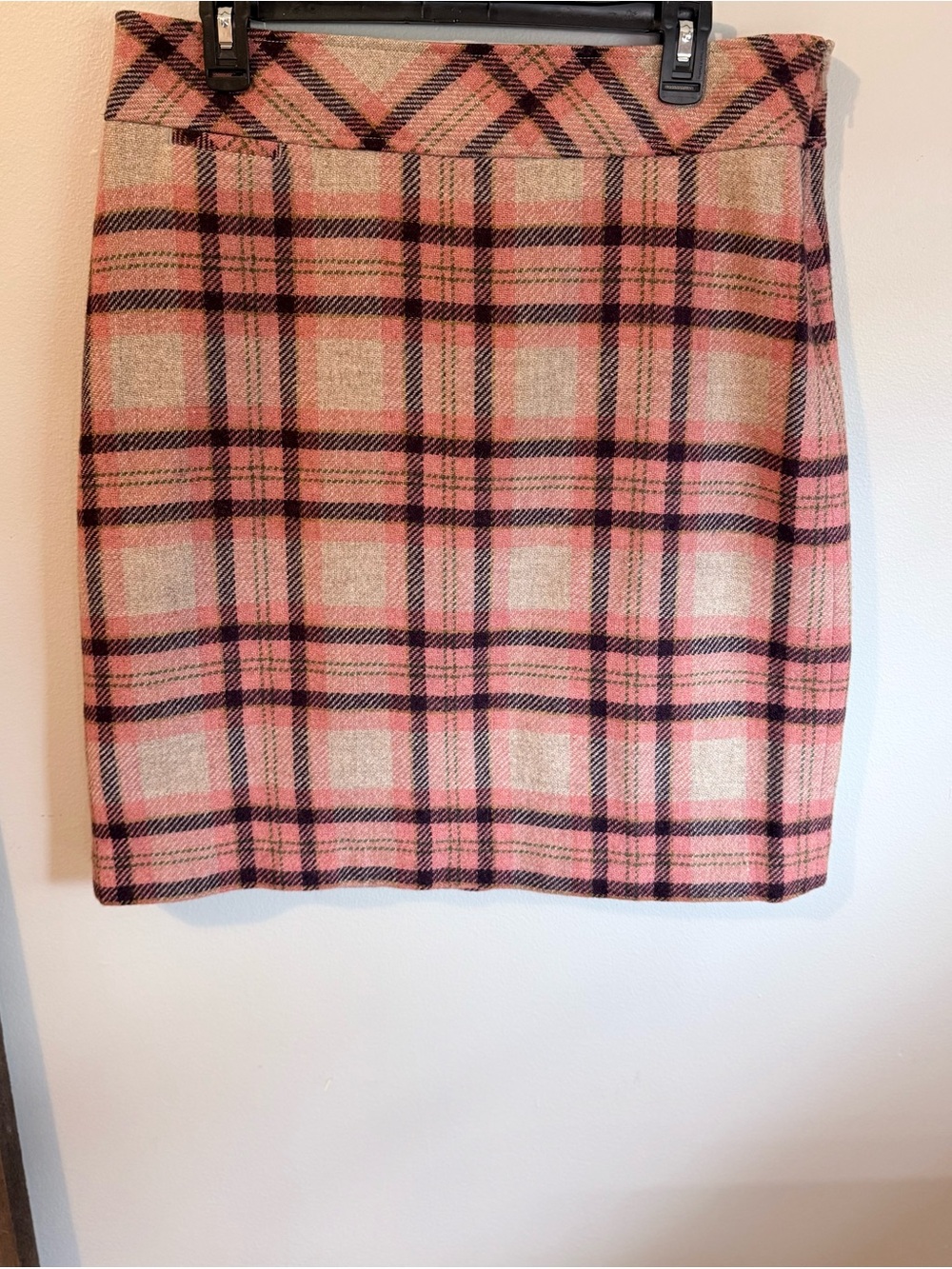 Vintage L.L. Bean “Favorite Fit” Andover Wool Blend Pencil Skirt Size 12